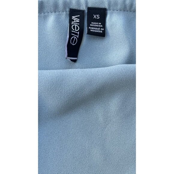 Valette Women's Blue Tourmaline Strappy Tunic Top Size XS - Picture 10 of 12